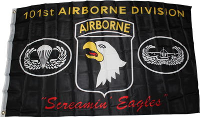 U.S. Army 101st Airborne Screaming Eagles Flag 3ft x 5ft Polyester Banner