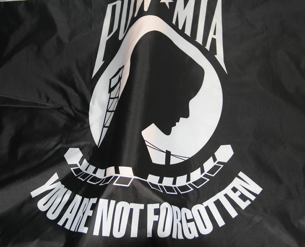 3x5' Pow Mia Army You're Not Forgotten Flag Banner Grommet