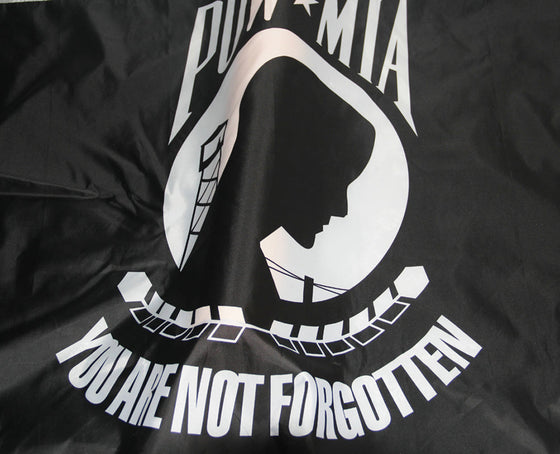 3x5' Pow Mia Army You're Not Forgotten Flag Banner Grommet