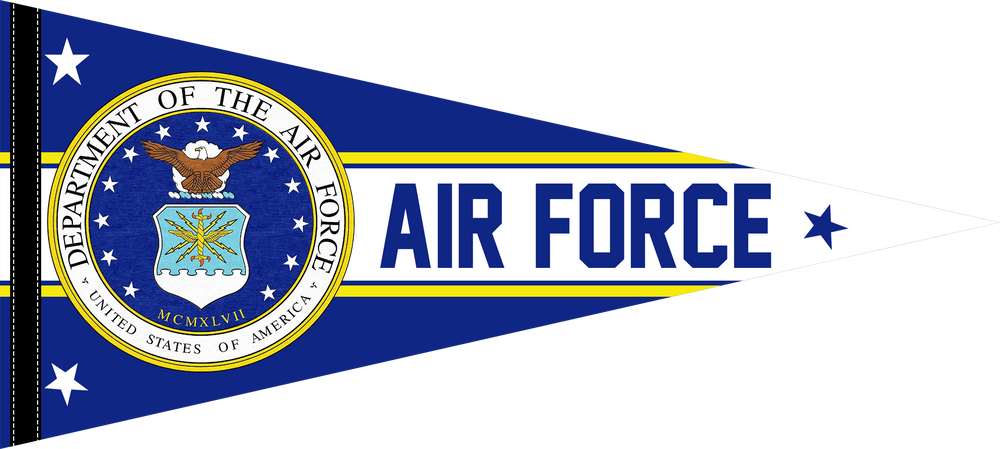 US Air Force Full Size Pennant