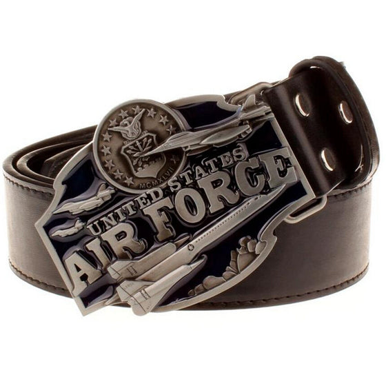 United States Air Force American Style Faux Leather Belt