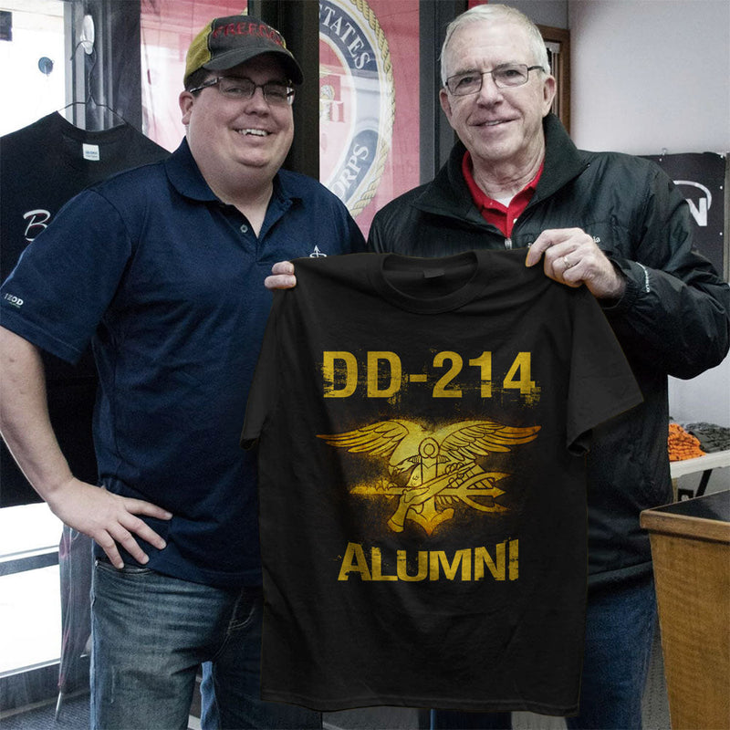 DD214 ALUMNI Navy Seals Shirt