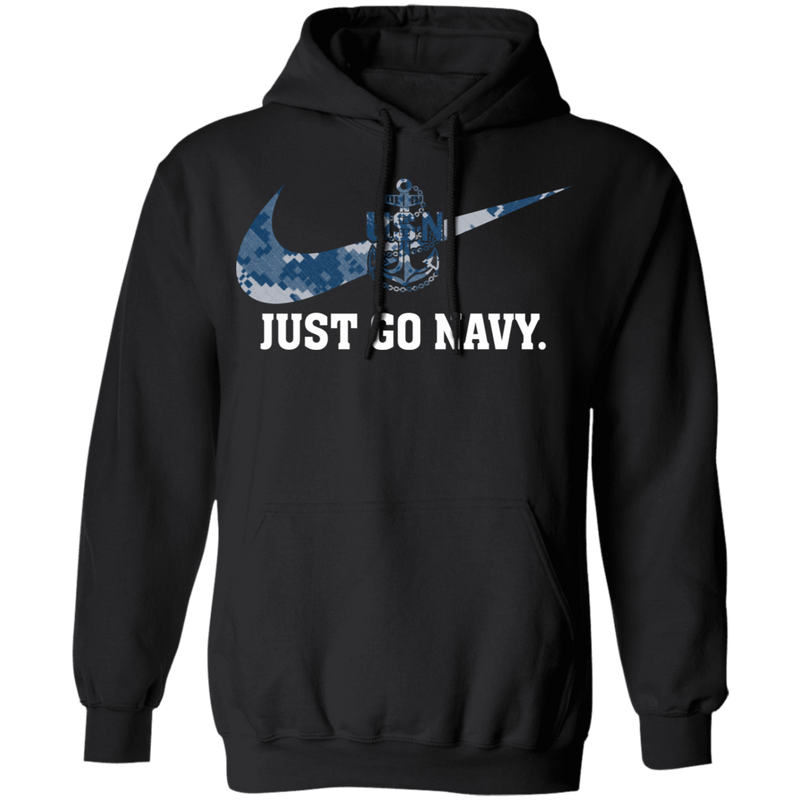 JUST GO NAVY SHIRT