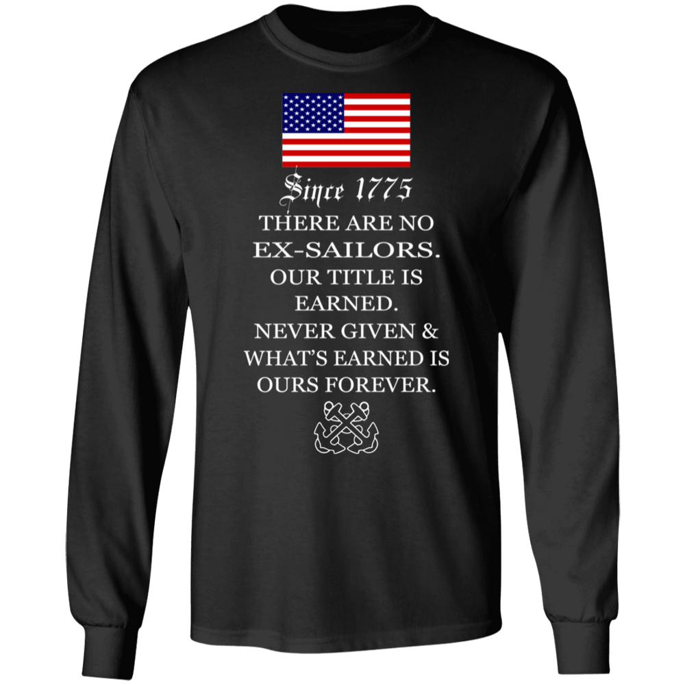 THERE ARE NO EX-SAILORS SHIRT