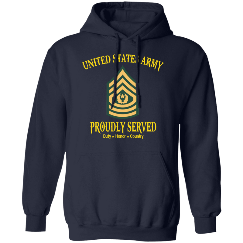 UNITED STATES ARMY CSM PROUDLY SERVED