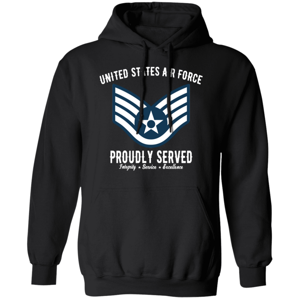 AIR FORCE PROUDLY SERVED E5 SHIRT