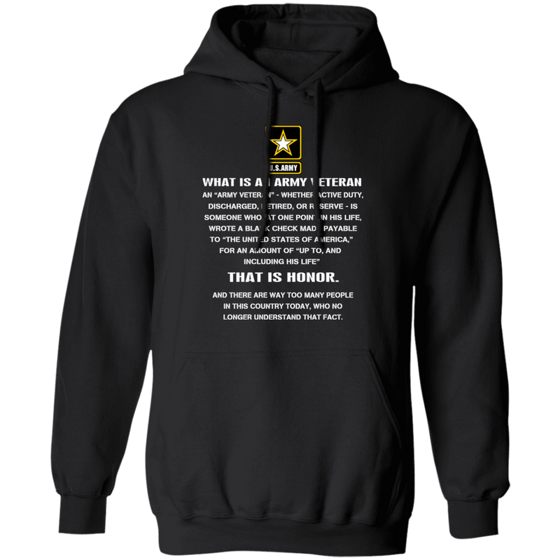 WHAT IS AN ARMY VETERAN SHIRT