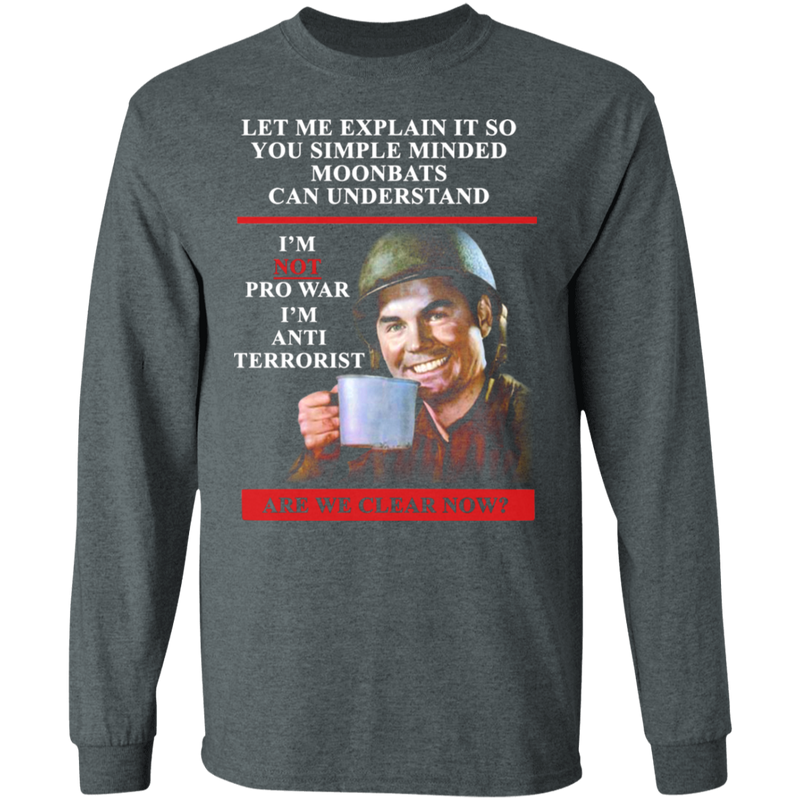 I'M AN ANTI TERRORIST SHIRT