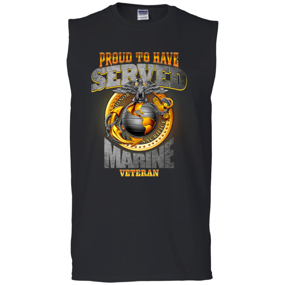 Proud To Have Served Marine Veteran