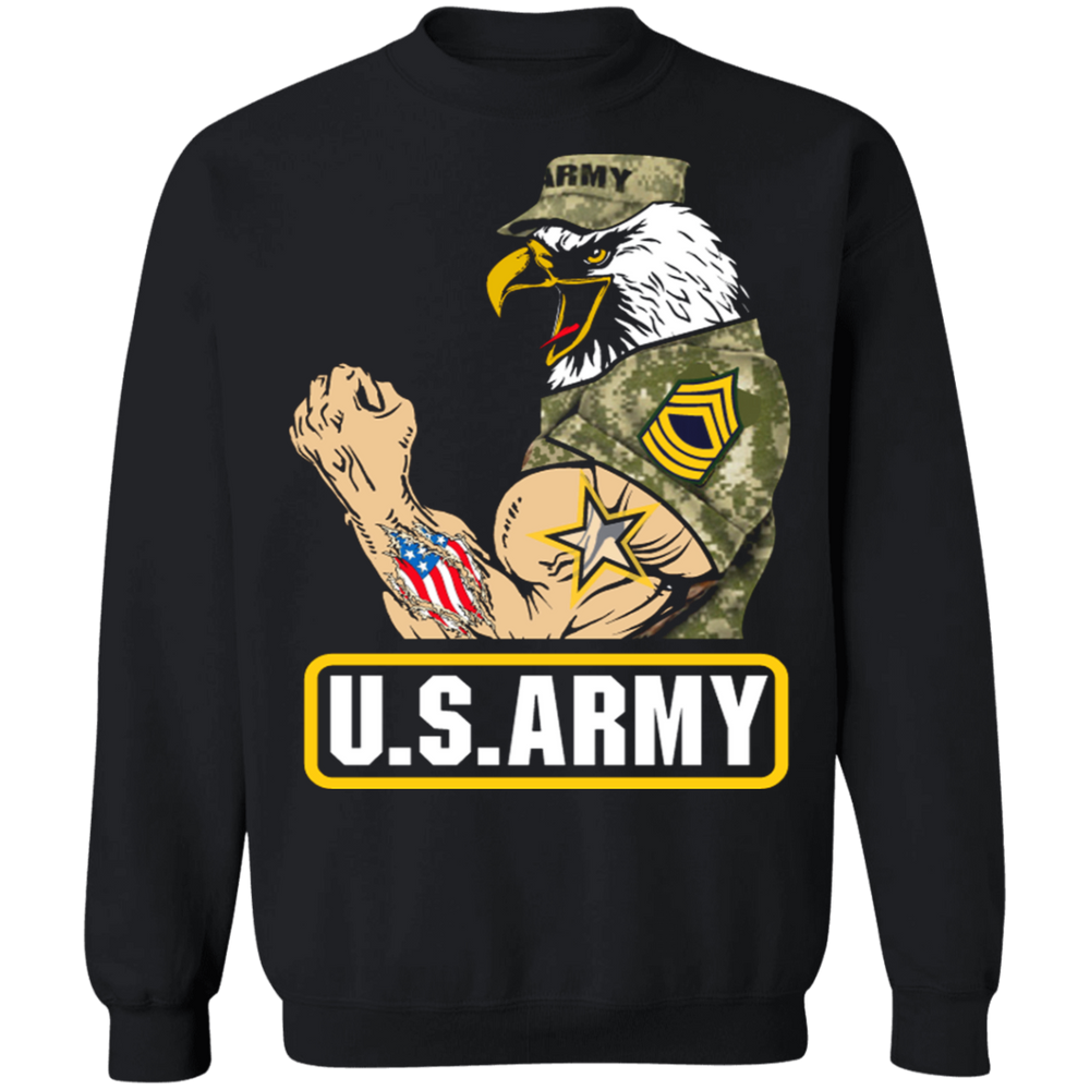 US ARMY RANK MASTER SERGEANT (MSG) SHIRT