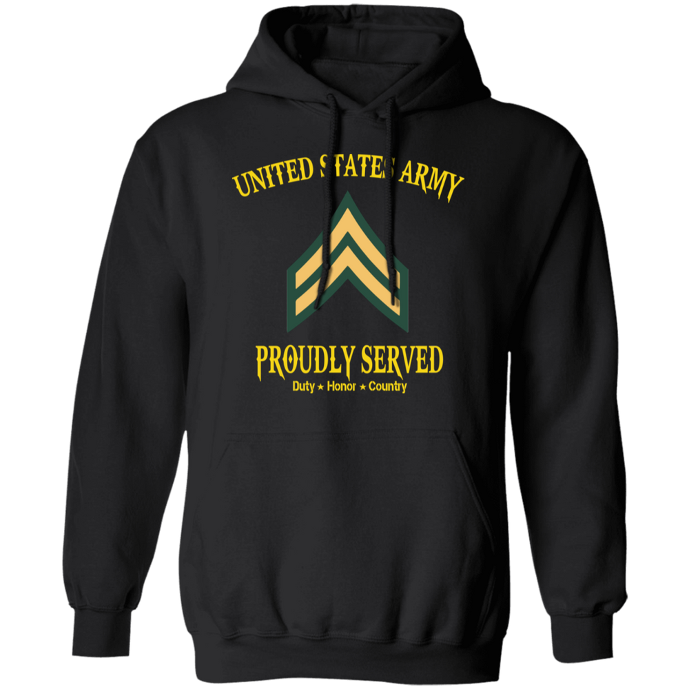 UNITED STATES ARMY E4 CPL PROUDLY SERVED