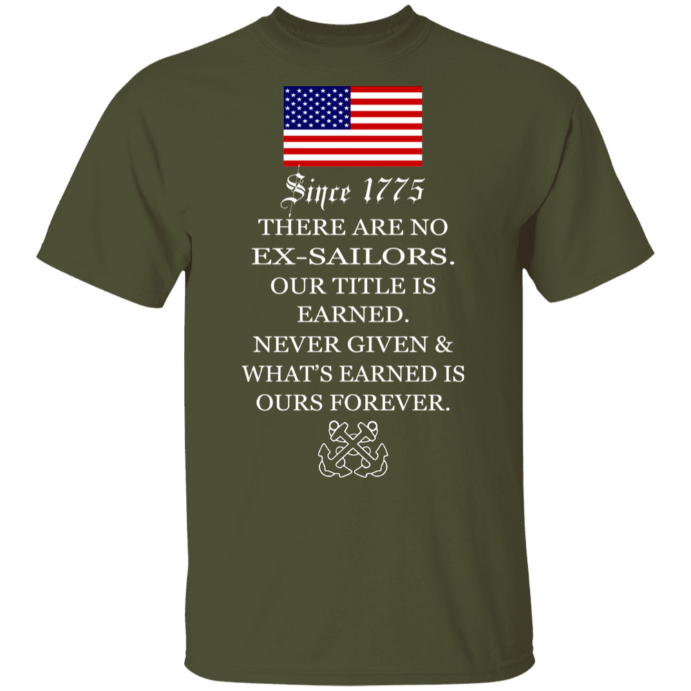 THERE ARE NO EX-SAILORS SHIRT