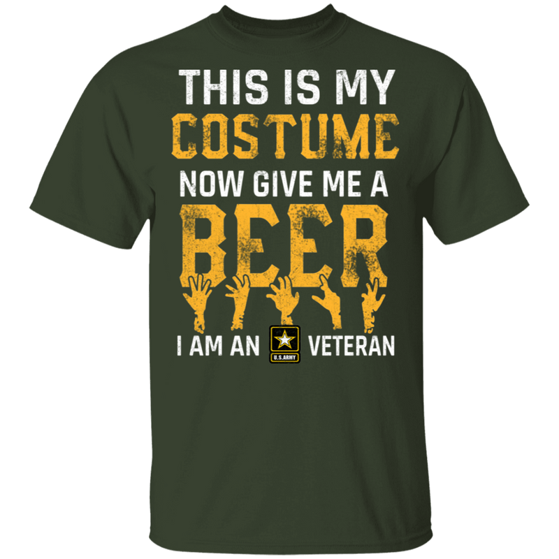 GIVE ME A BEER I AM AN ARMY VET SHIRT