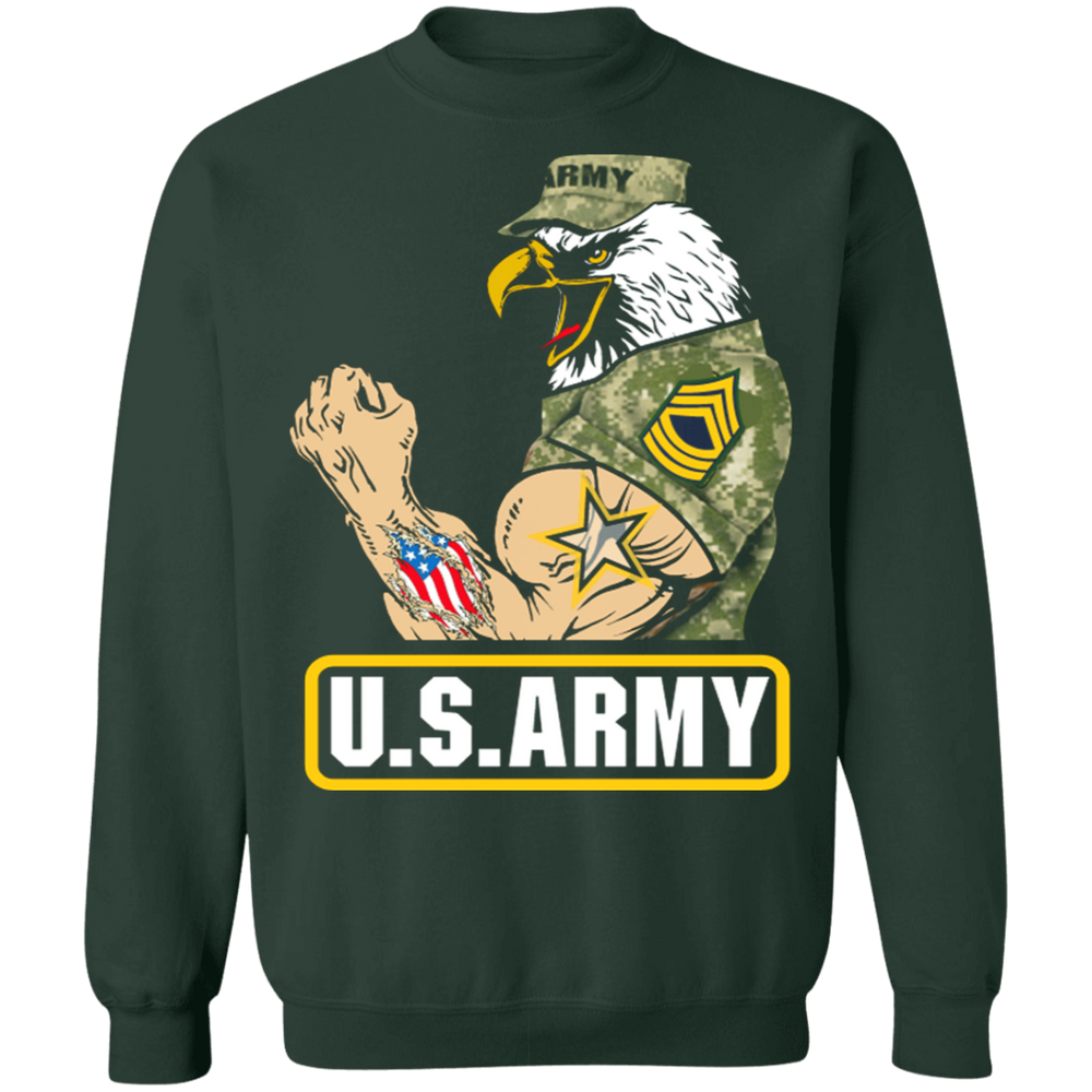 US ARMY RANK MASTER SERGEANT (MSG) SHIRT