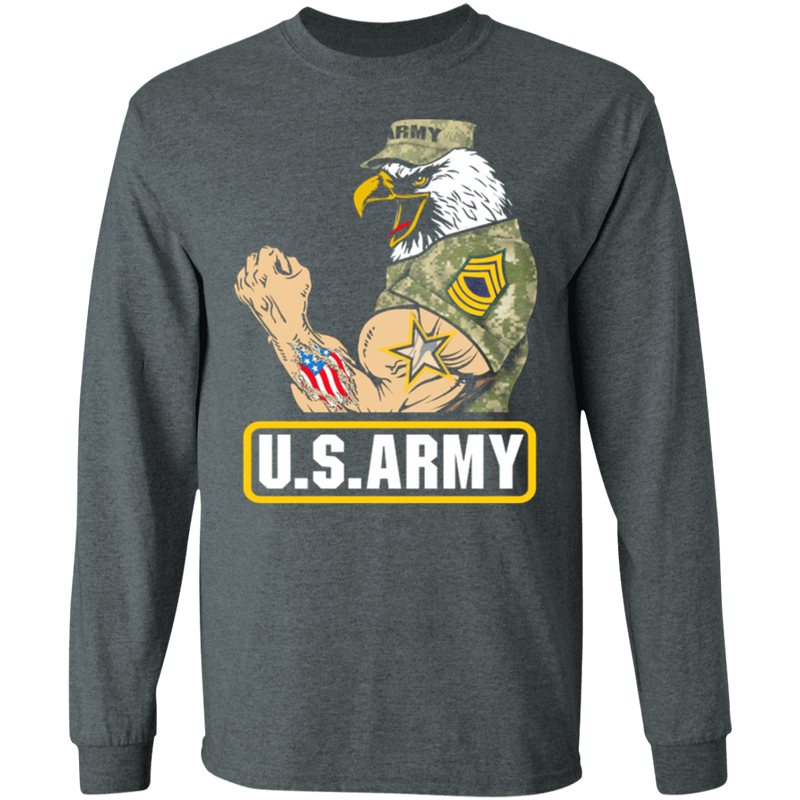 US ARMY RANK MASTER SERGEANT (MSG) SHIRT