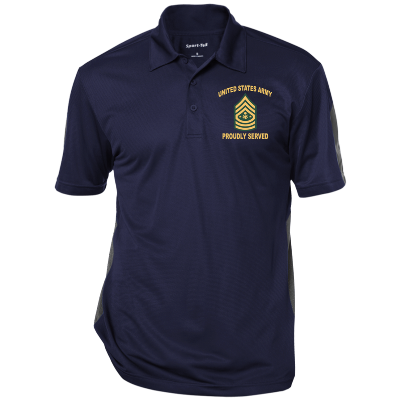 Army Proudly Served sergeant major of the army (SMA) windshirt jacket polo