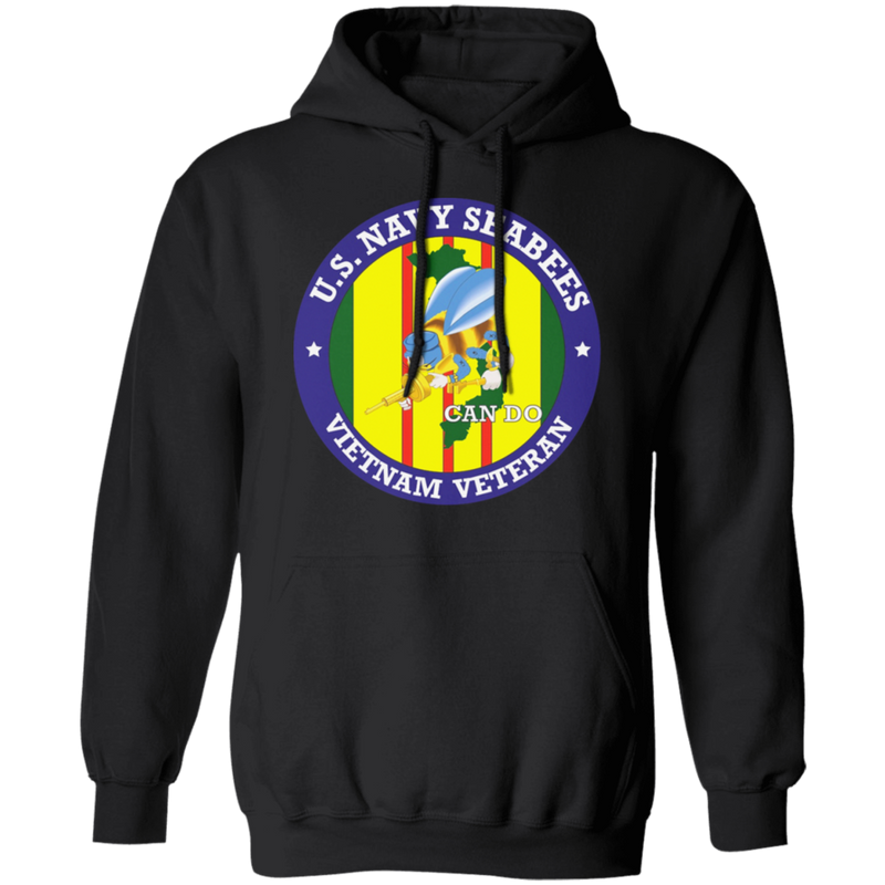 USN SEABEES CAN DO VIETNAM VET SHIRT