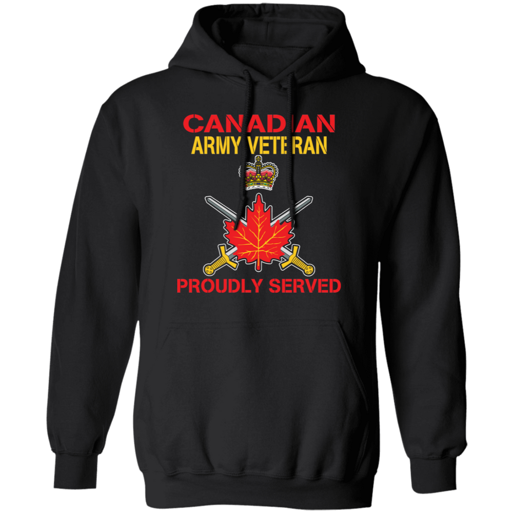 CANADIAN ARMY PROUDLY SERVED SHIRT