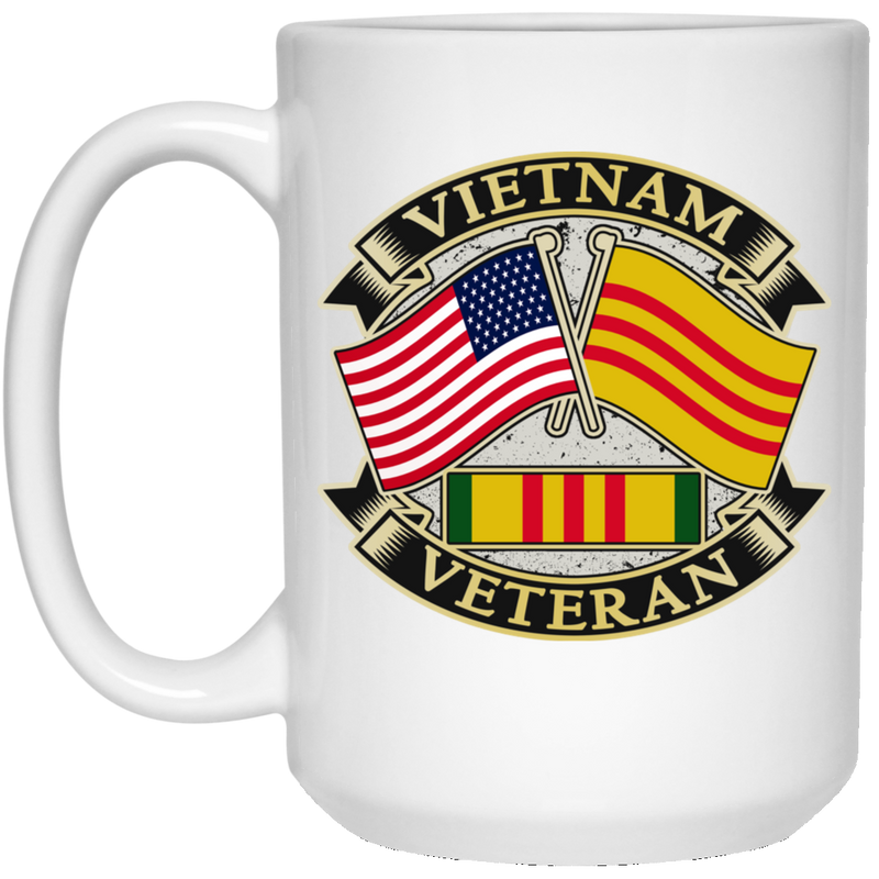 US Flag Vietnam Vet Mug