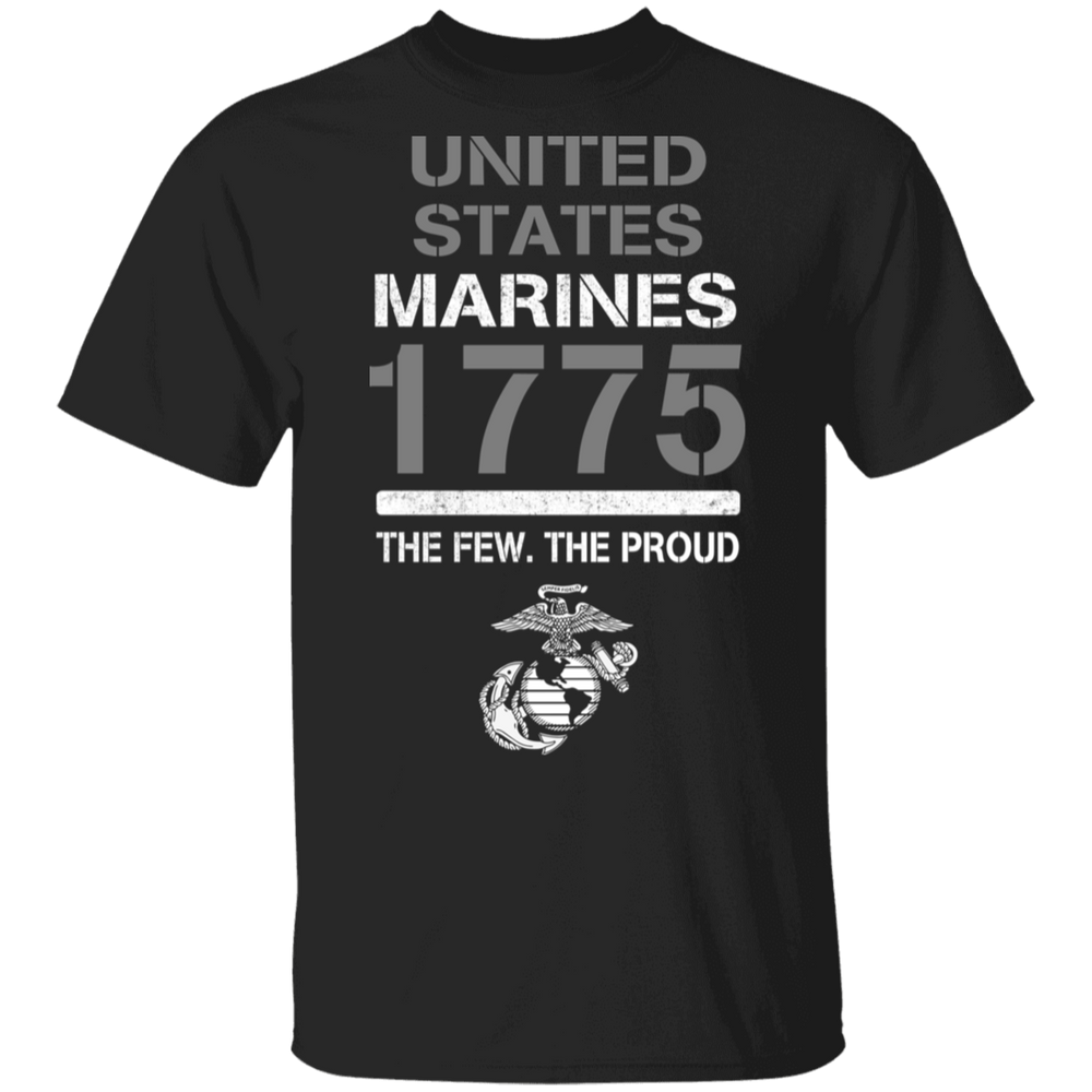 US MARINE 1775 THE FEW THE PROUD SHIRT