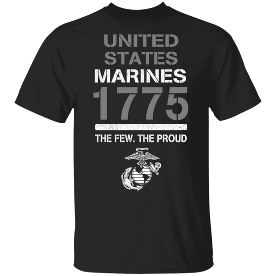 US MARINE 1775 THE FEW THE PROUD SHIRT