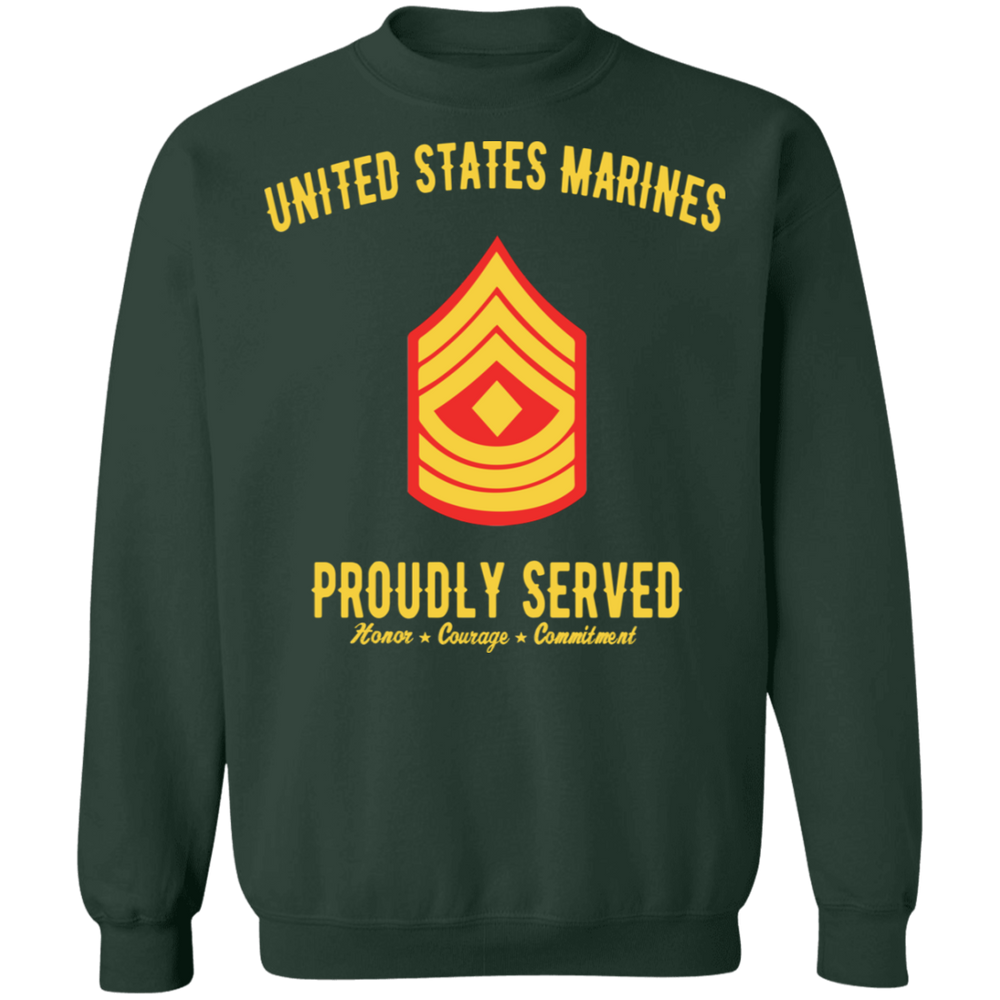 US MARINES FIRST SERGEANT E-8 SHIRT