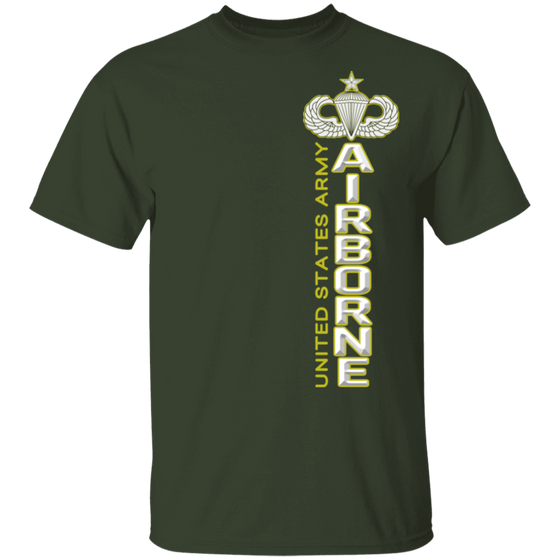 US ARMY AIRBORNE SENIOR PARACHUTIST SHIRT