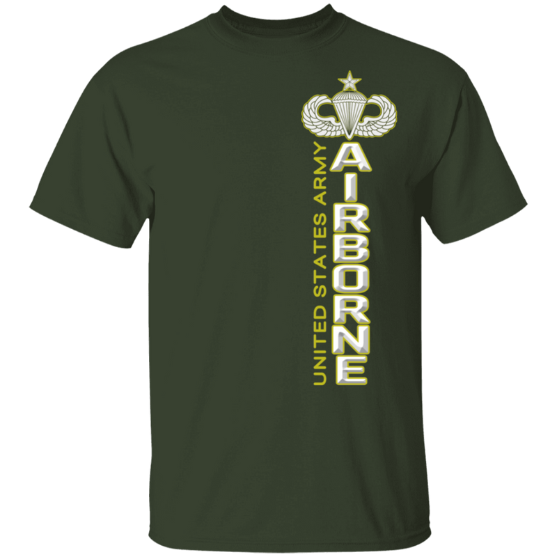 US ARMY AIRBORNE SENIOR PARACHUTIST SHIRT