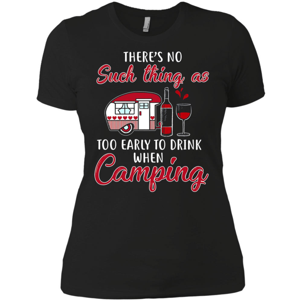 Such thing as camping women shirt
