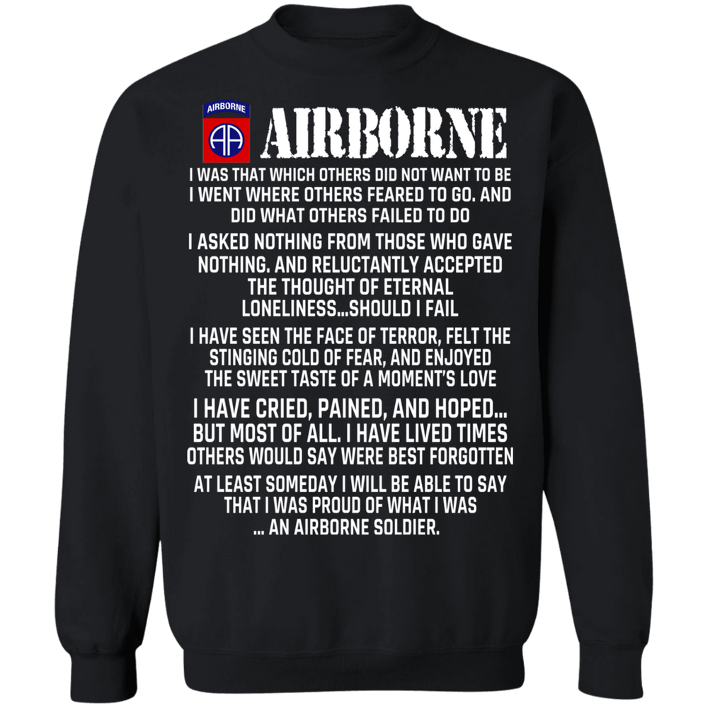 82ND AIRBORNE DIVISION SHIRT