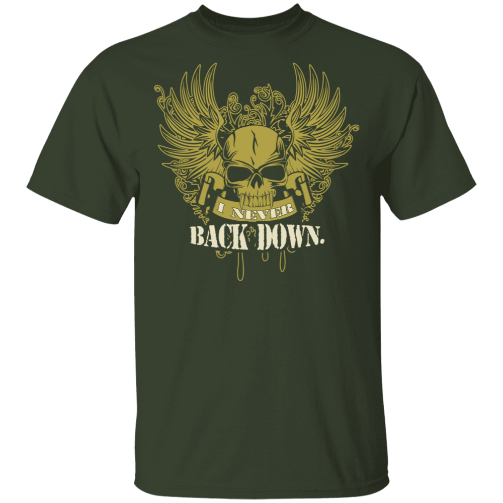 I NEVER BACK DOWN SHIRT