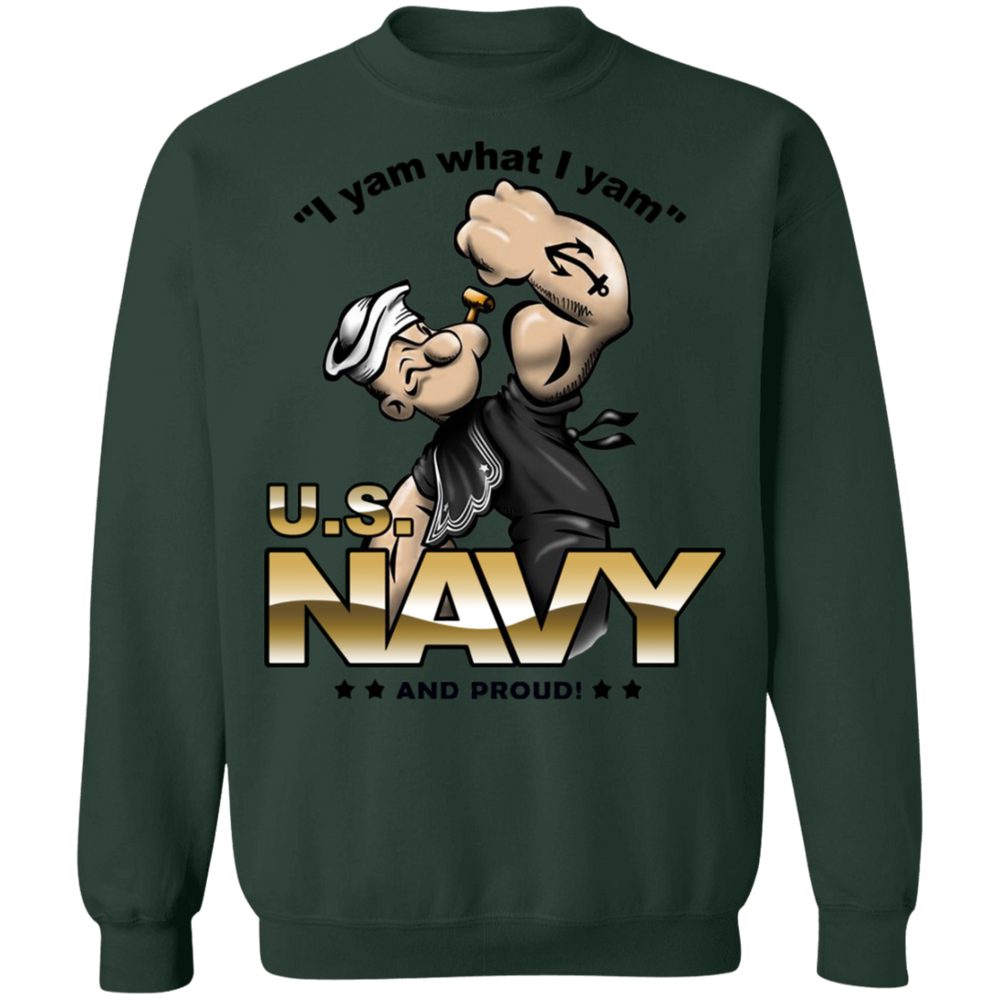 USN I AM WHAT I AM AND PROUD SHIRT