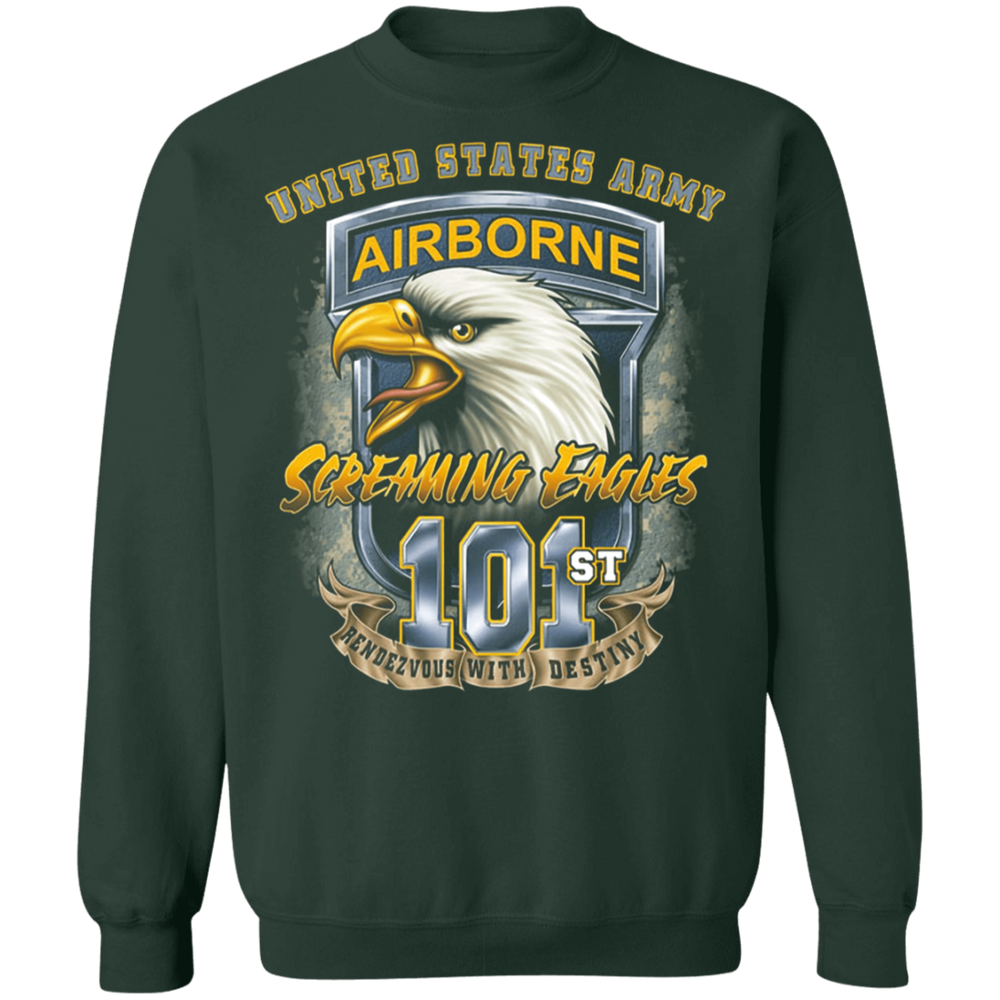 AIRBORNE SCREAMING EAGLES 101ST SHIRT