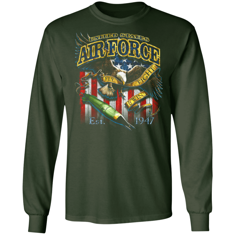 US AIR FORCE FLY FIGHT WIN EST 1947 SHIRT