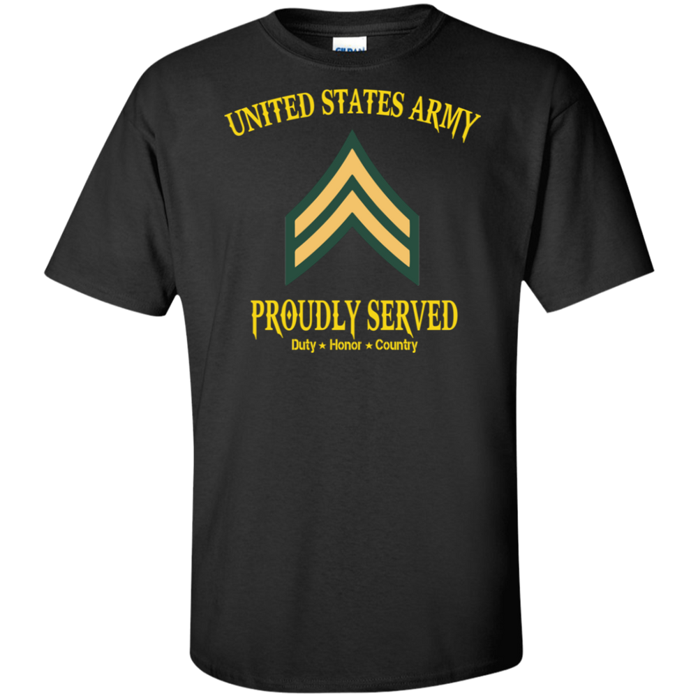 UNITED STATES ARMY E4 CPL PROUDLY SERVED