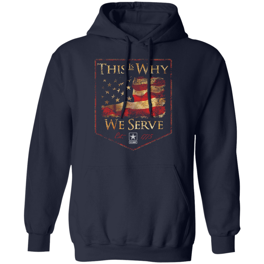 ARMY THIS IS WHY WE SERVED SHIRT