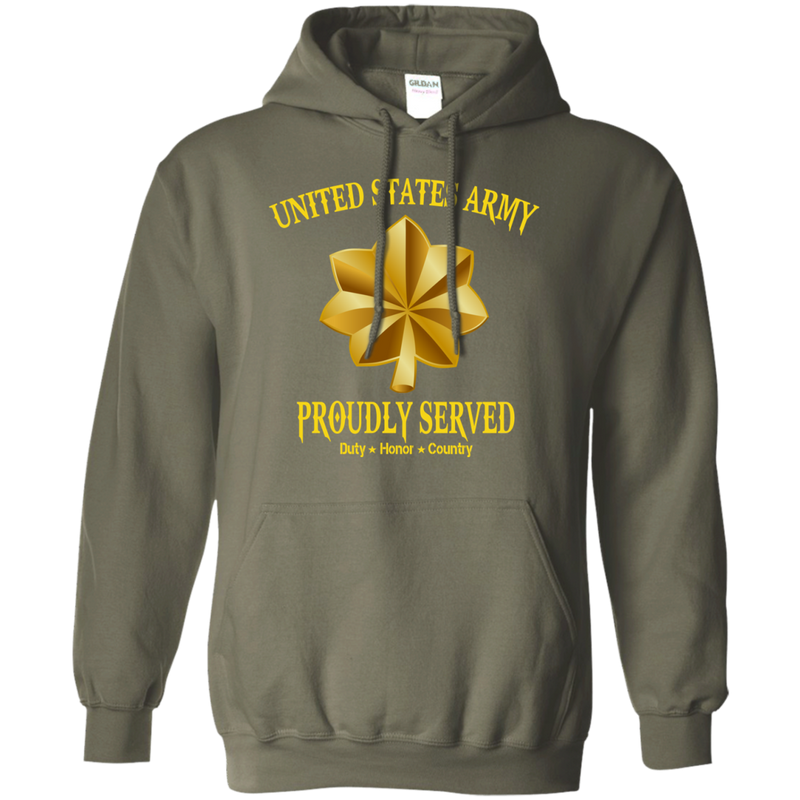 Army Major Proudly Served Shirt