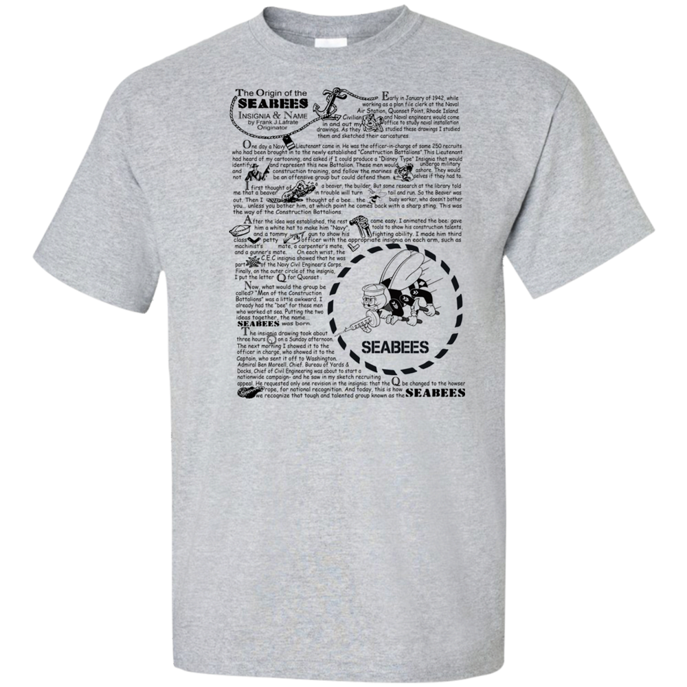 THE ORIGIN OF SEABEES SHIRT