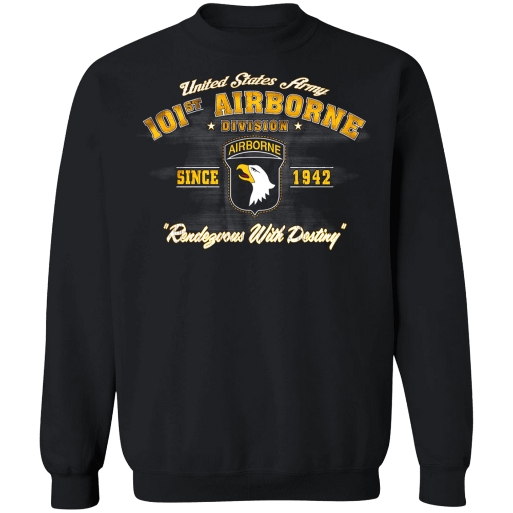 101ST AIRBORNE SINCE 1942 RENDEZVOUS  WITH DESTINY SHIRT