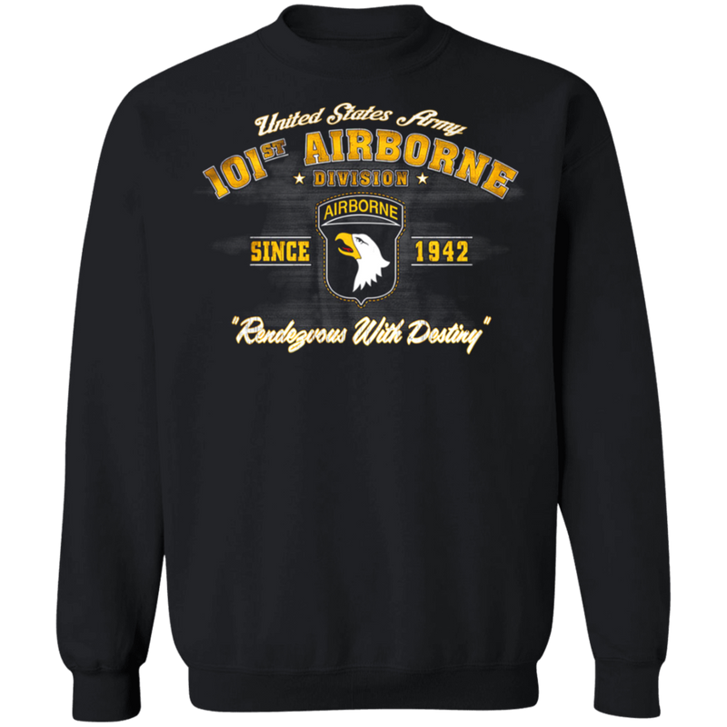 101ST AIRBORNE SINCE 1942 RENDEZVOUS  WITH DESTINY SHIRT