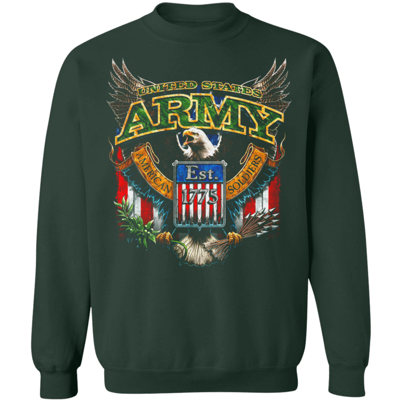US ARMY AMERICAN SOLDIER EST 1775 SHIRT