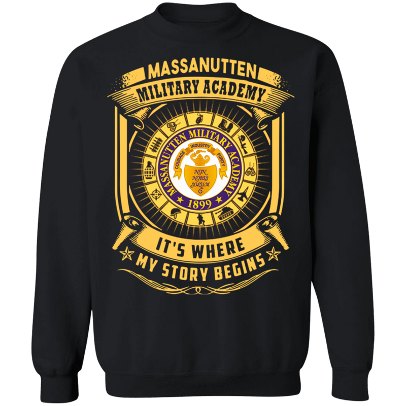MASSANUTTEN MILITARY ACADEMY IT IS WHERE MY STORY BEGINS SHIRT