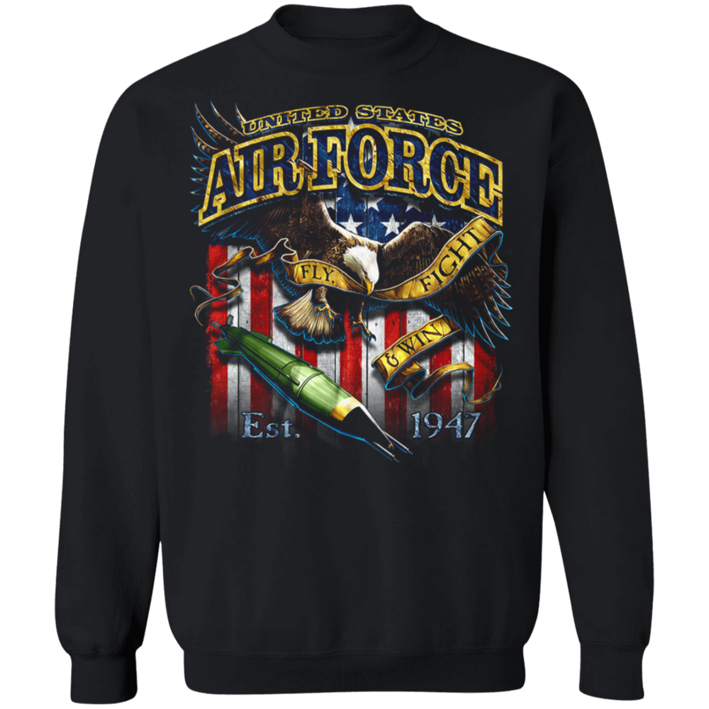 US AIR FORCE FLY FIGHT WIN EST 1947 SHIRT
