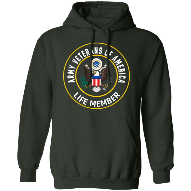 ARMY VET OF AMERICA LIFE MEMBER SHIRT