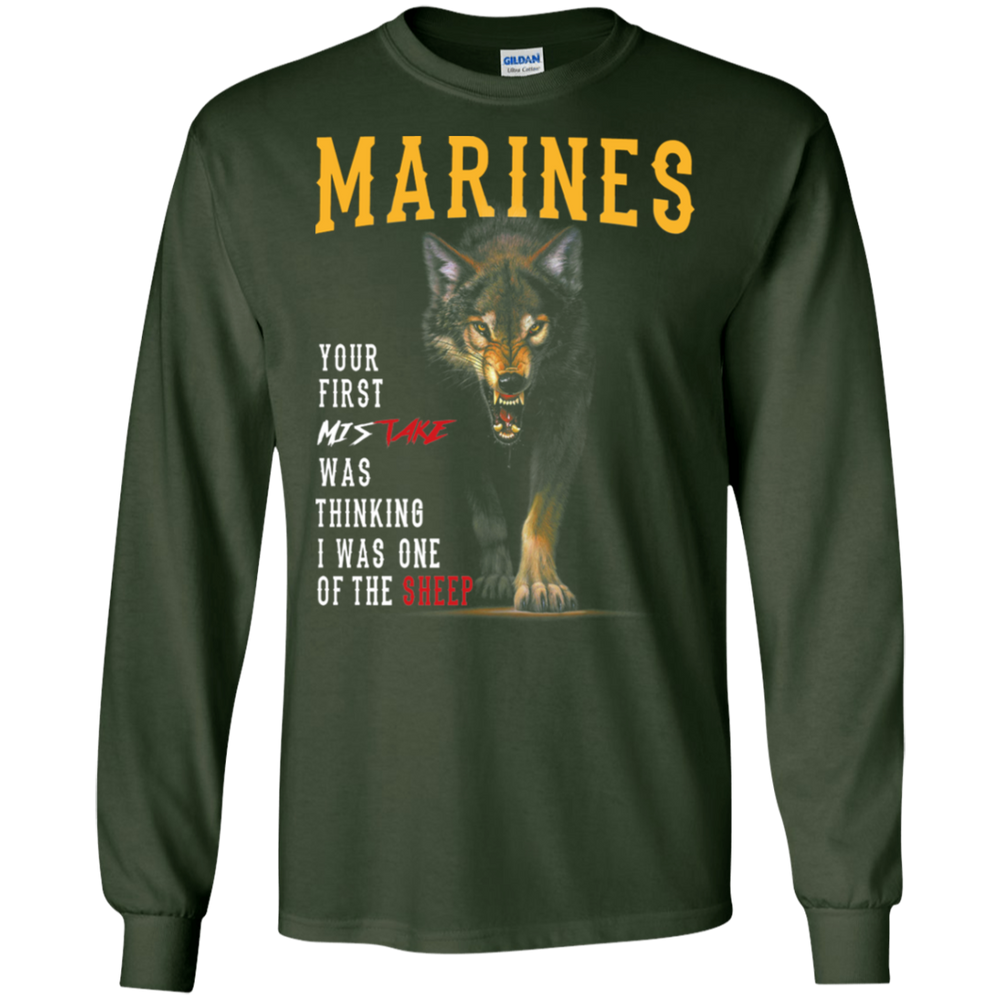 Marines Think I was one of the sheep