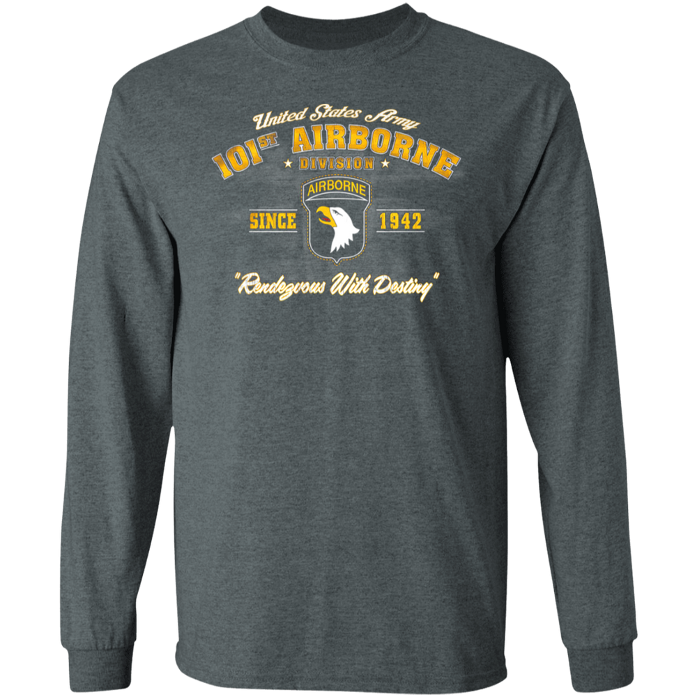 101ST AIRBORNE SINCE 1942 RENDEZVOUS  WITH DESTINY SHIRT