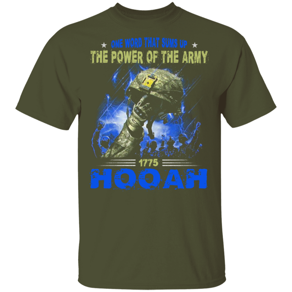 POWER OF THE ARMY HOOAH SHIRT