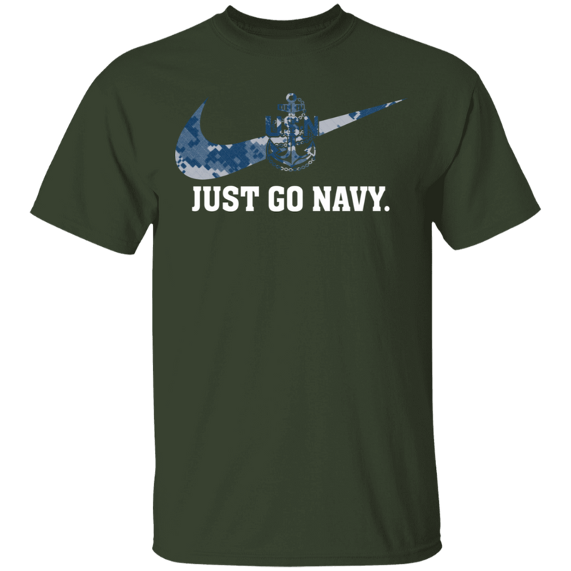 JUST GO NAVY SHIRT
