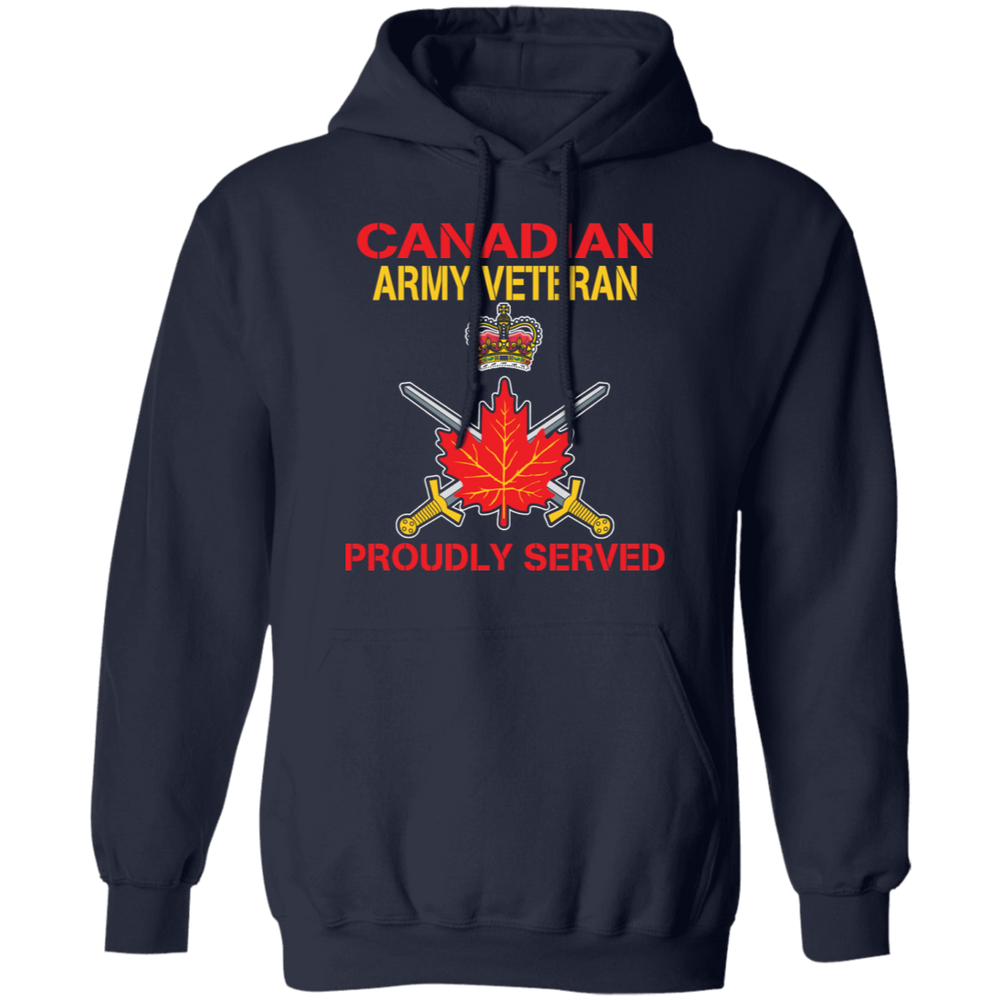 CANADIAN ARMY PROUDLY SERVED SHIRT