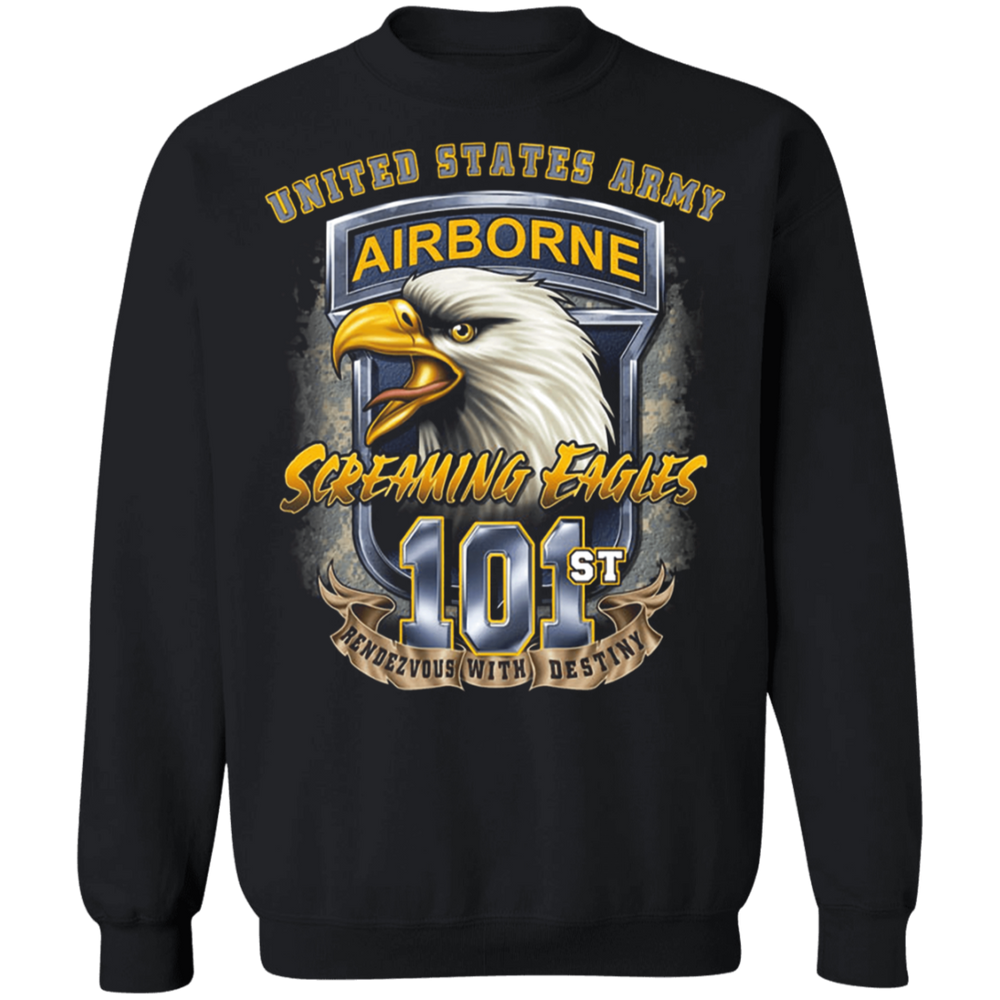 AIRBORNE SCREAMING EAGLES 101ST SHIRT